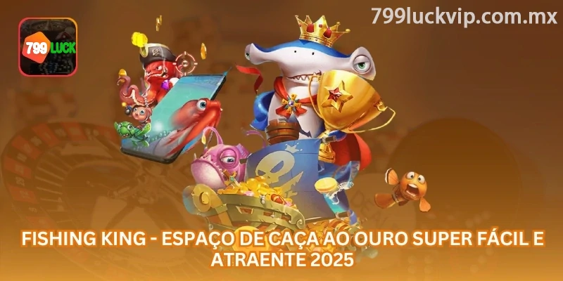 Fishing King online é um jogo de pesca com criaturas variadas, armas especiais e rodadas rápidas para quem gosta de ação no cassino digital.