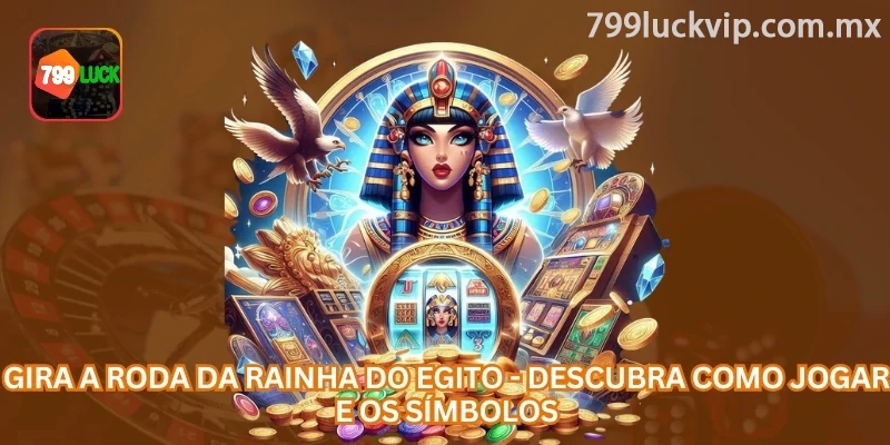 Rainha do Egito online é um caça-níqueis com tema egípcio, rolos clássicos, símbolos especiais, giros grátis e possibilidade de jackpot.