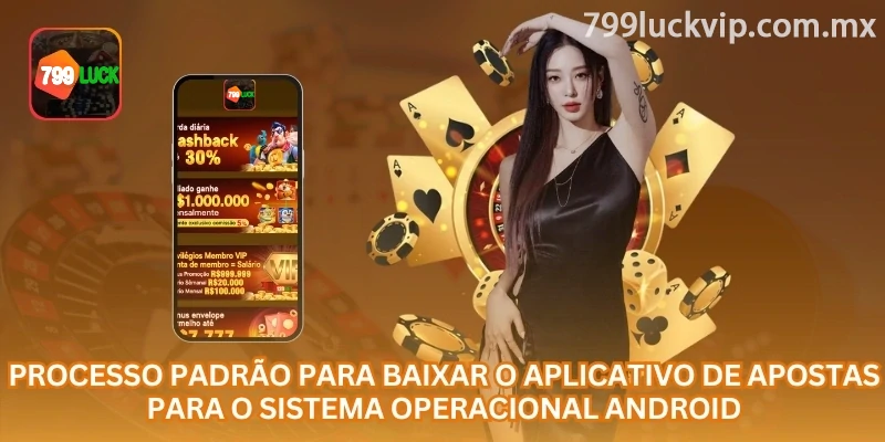 Sequência para baixar o APK da 799luck e instalar no Android