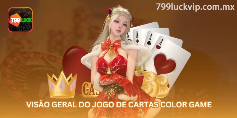 Visão geral do Color Game: o jogador escolhe uma cor e acompanha o resultado da rodada.